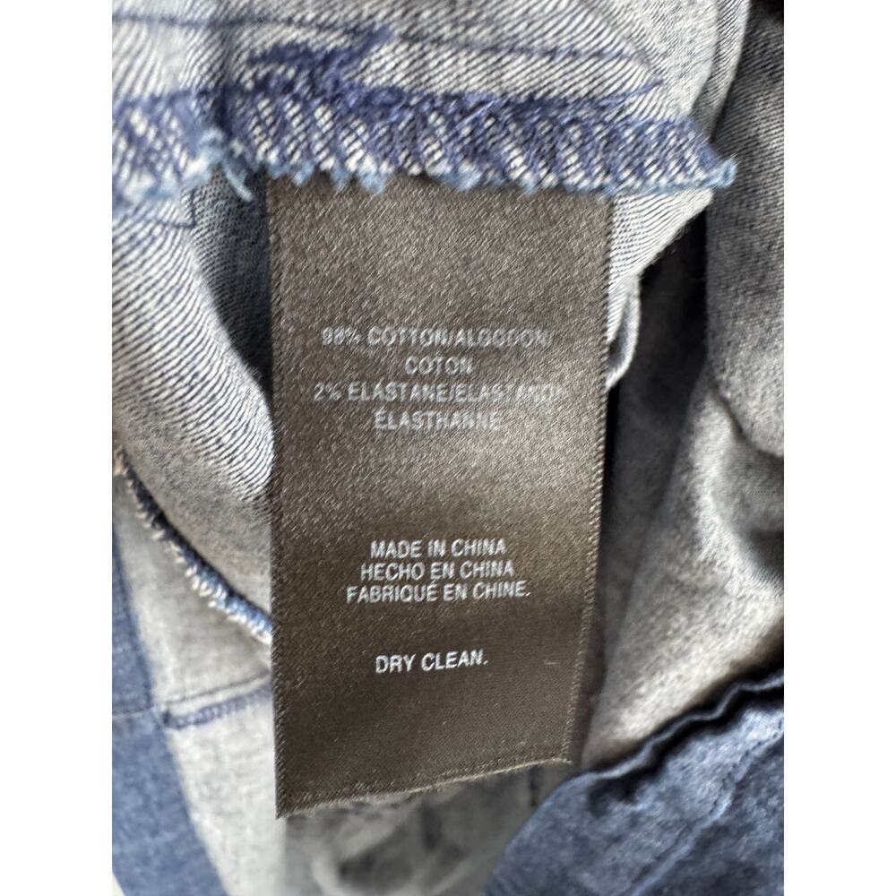 Jones New York Denim Jean Puff Sleeve Dress xl EUC - Picture 4 of 6